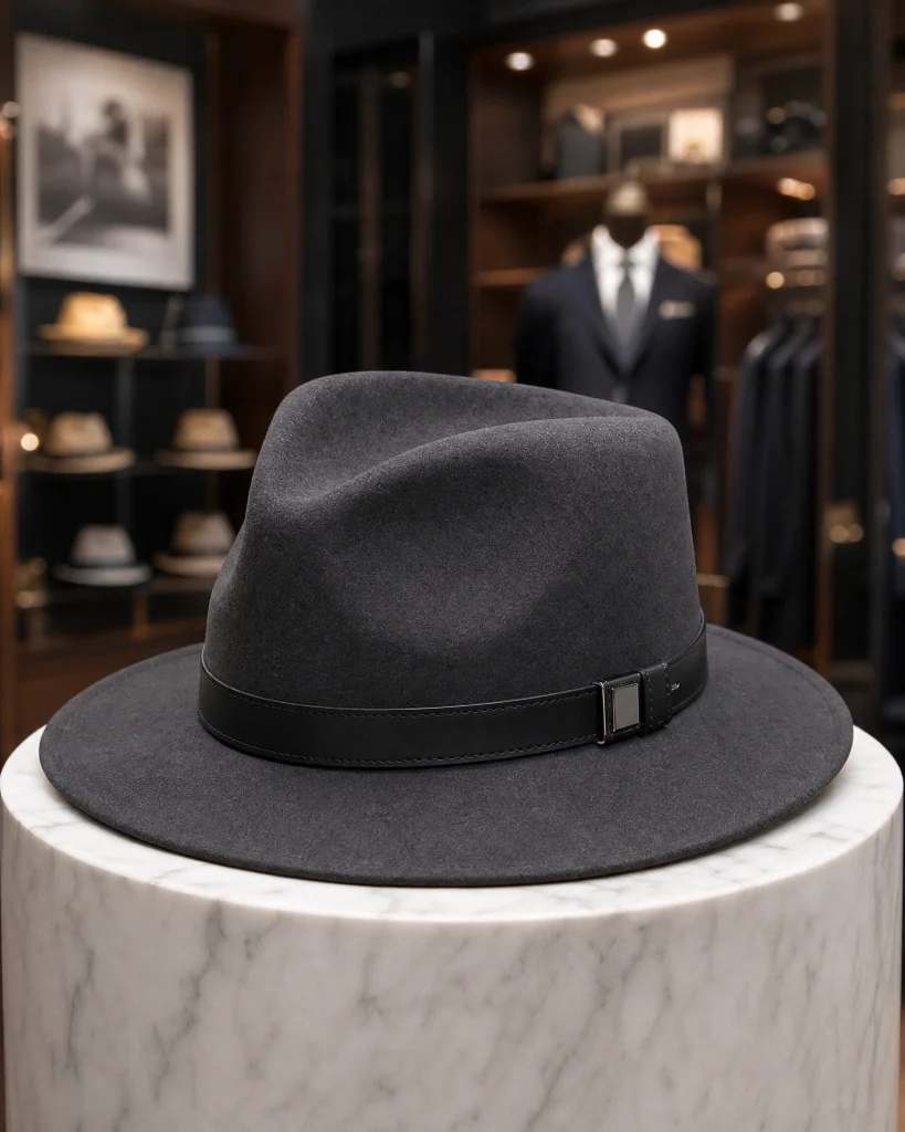 luxury fedora hat
