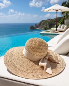 designer sun hat