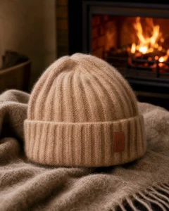 cashmere beanie hat
