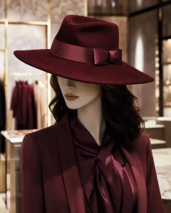 wide brim fedora women